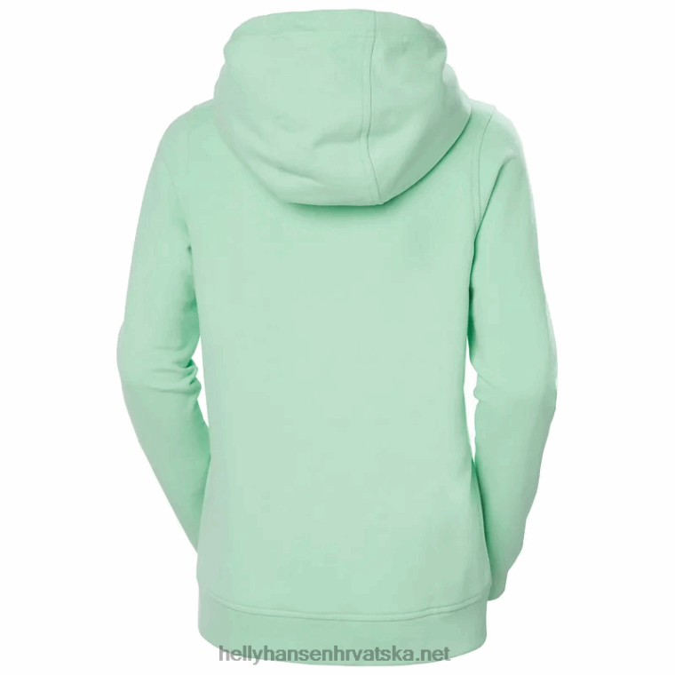 J0HV1890 ženska majica s kapuljačom hh logo žene Helly-Hansen terakota