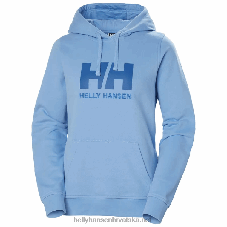 J0HV1891 ženska majica s kapuljačom hh logo žene Helly-Hansen metvica