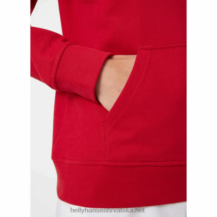 J0HV1894 ženska majica s kapuljačom hh logo žene Helly-Hansen bijela