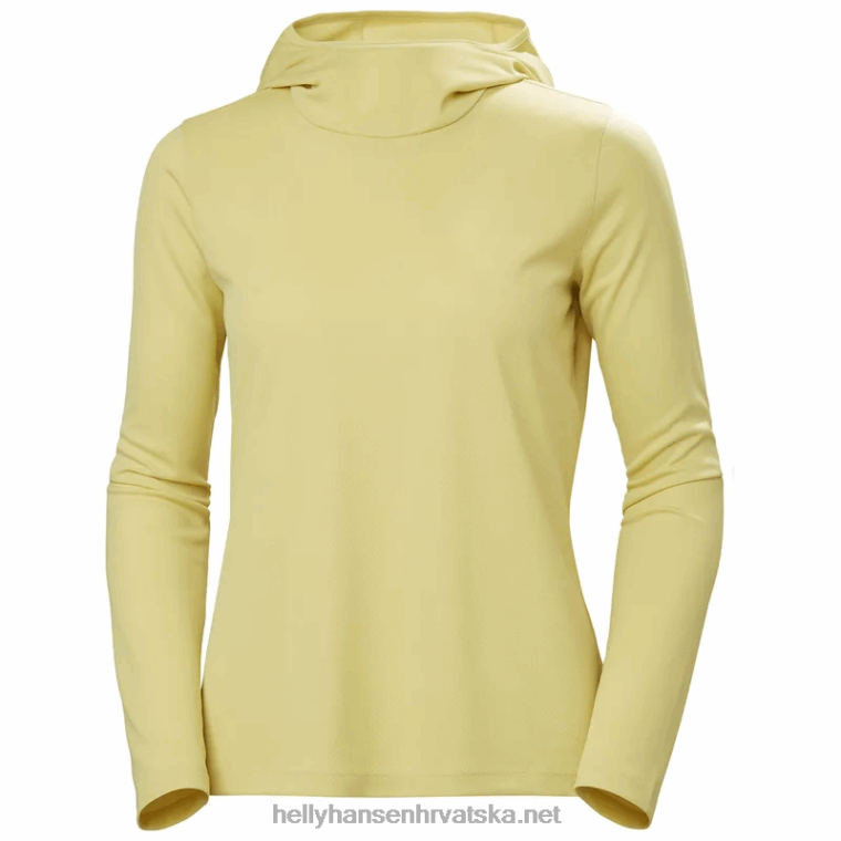 J0HV1903 ženska majica s kapuljačom od verglasa žene Helly-Hansen terakota