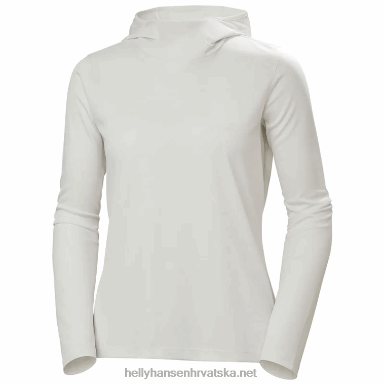J0HV1906 ženska majica s kapuljačom od verglasa žene Helly-Hansen lav zeleno