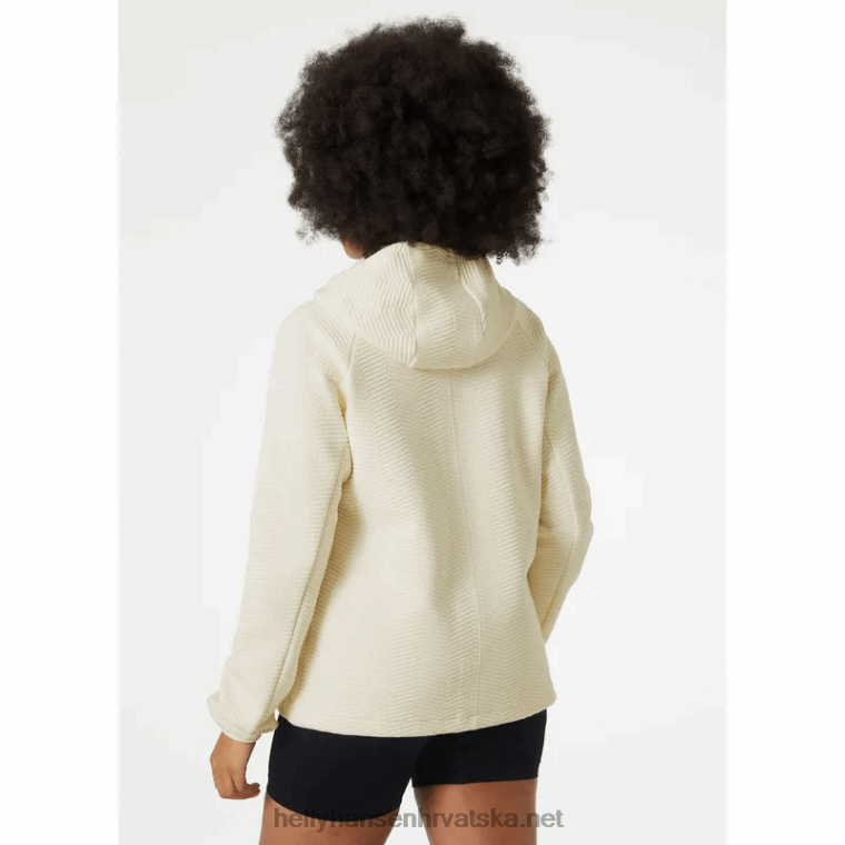 J0HV1912 ženska atraktivna majica s patentnim zatvaračem žene Helly-Hansen azurit