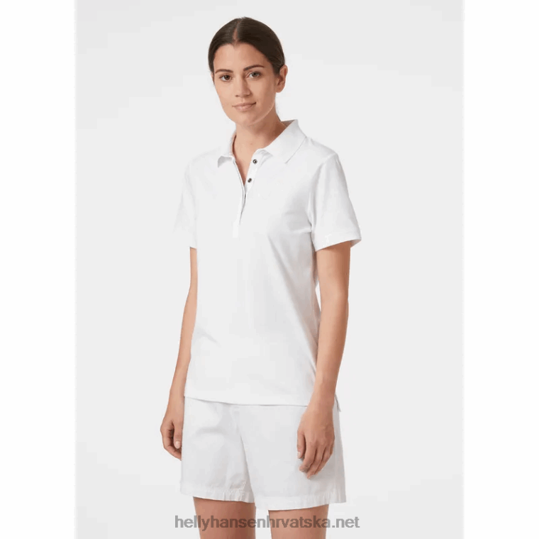 J0HV2007 ženska polo majica sirena od organskog pamuka žene Helly-Hansen mornarica