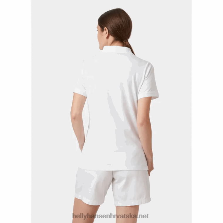 J0HV2007 ženska polo majica sirena od organskog pamuka žene Helly-Hansen mornarica