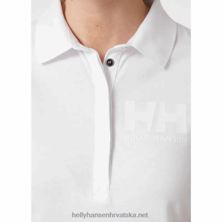 J0HV2007 ženska polo majica sirena od organskog pamuka žene Helly-Hansen mornarica