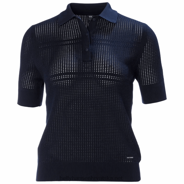 J0HV2009 ženski thalia pleteni polo žene Helly-Hansen prljavobijel