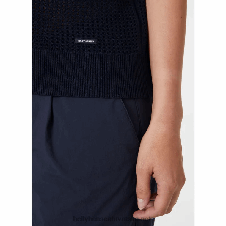 J0HV2009 ženski thalia pleteni polo žene Helly-Hansen prljavobijel