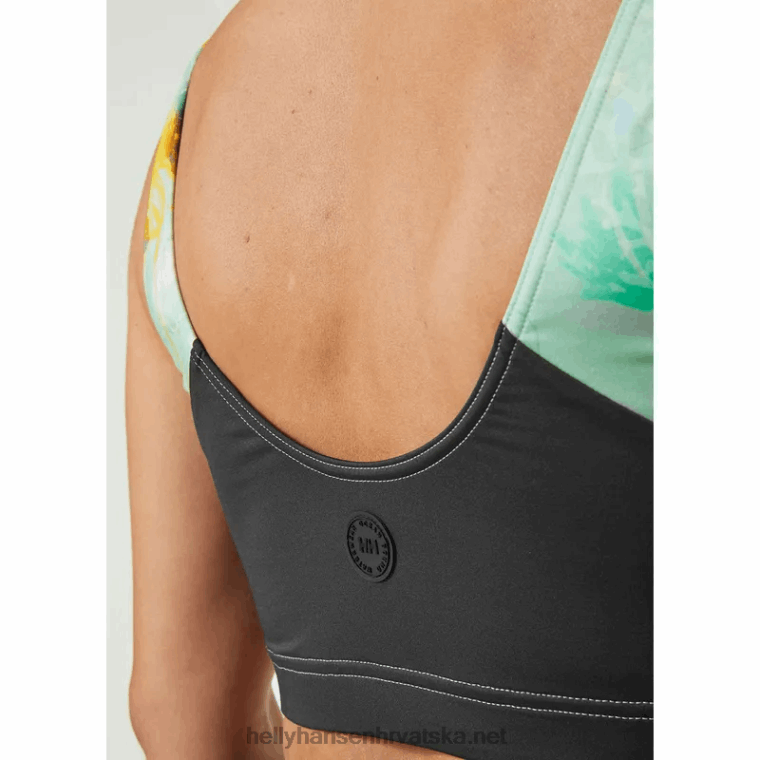 J0HV2013 ženski hidroelektrični gornji dio bikinija žene Helly-Hansen terakota