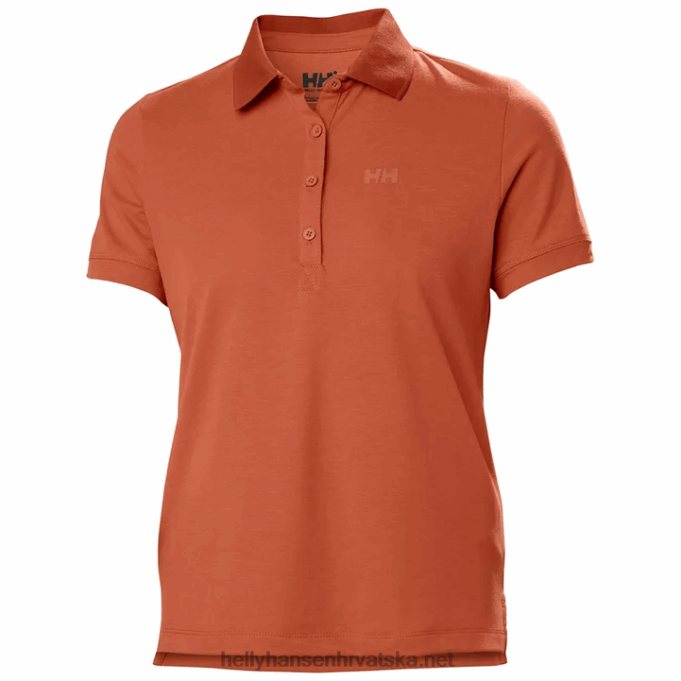 J0HV2015 ženska sirena brzo sušeći polo žene Helly-Hansen mornarska pruga