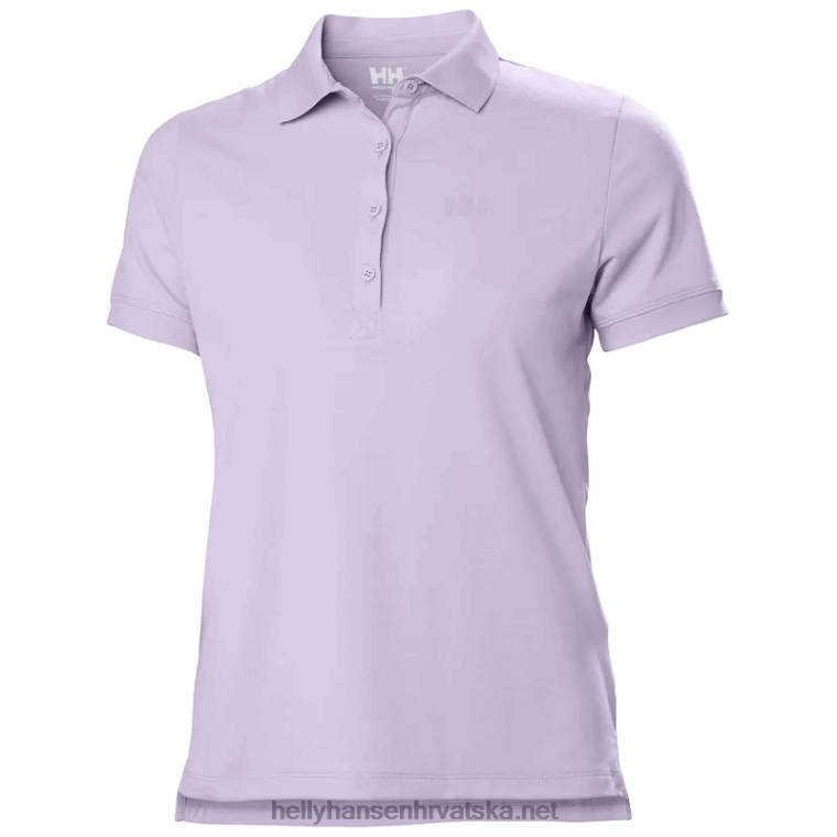 J0HV2016 ženska sirena brzo sušeći polo žene Helly-Hansen terakota