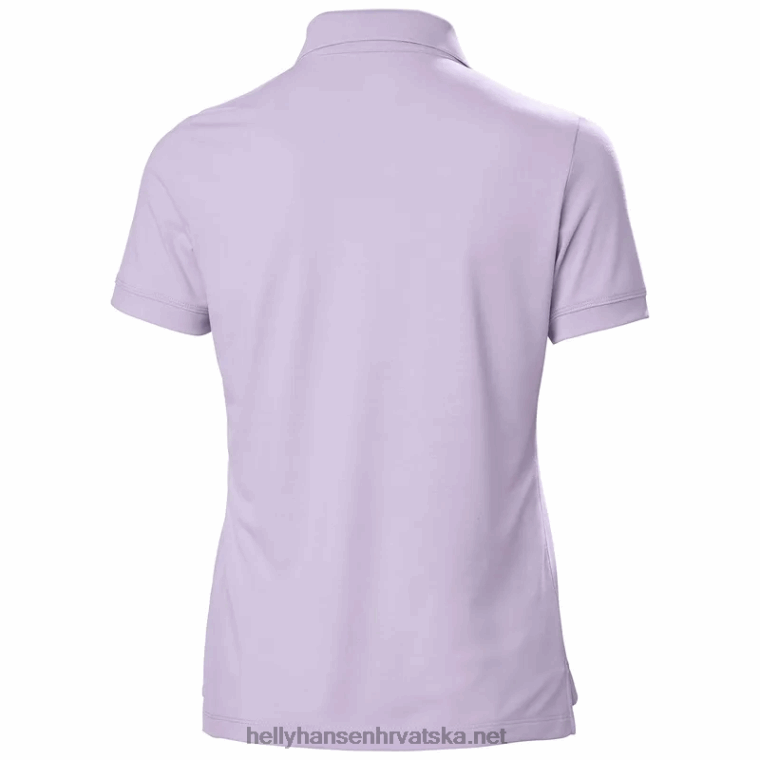 J0HV2016 ženska sirena brzo sušeći polo žene Helly-Hansen terakota