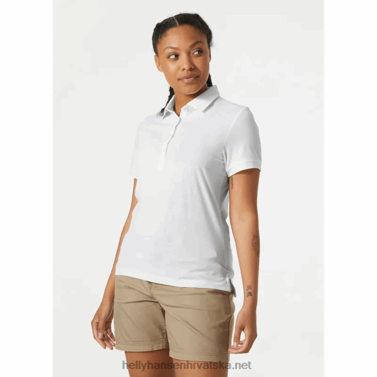J0HV2017 ženska sirena brzo sušeći polo žene Helly-Hansen lilatech