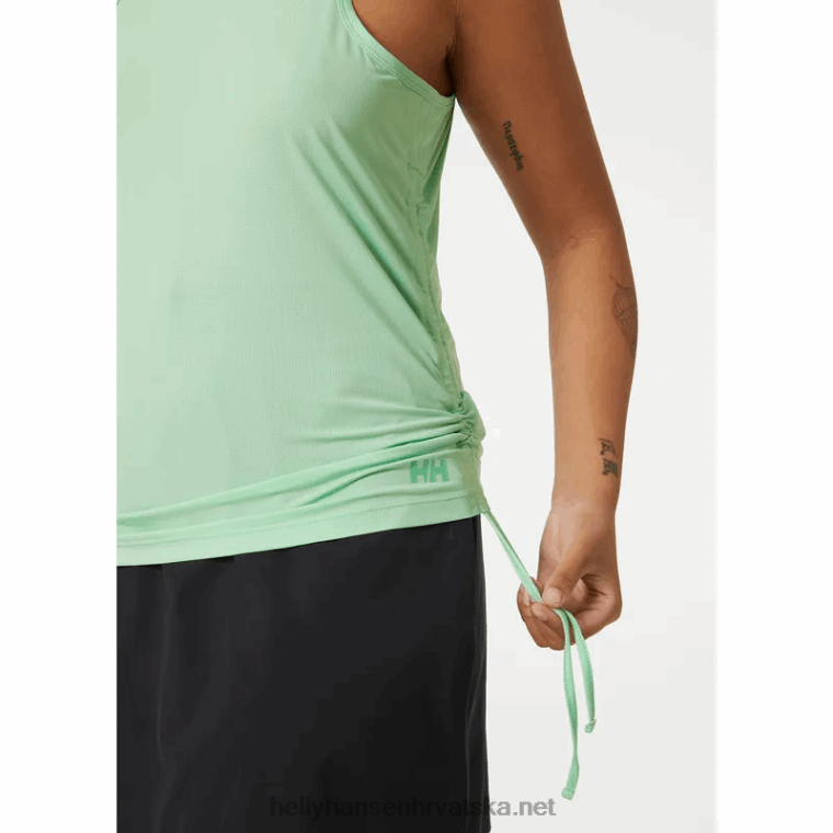 J0HV2022 ženska majica bez rukava sirena koja se brzo suši žene Helly-Hansen terakota
