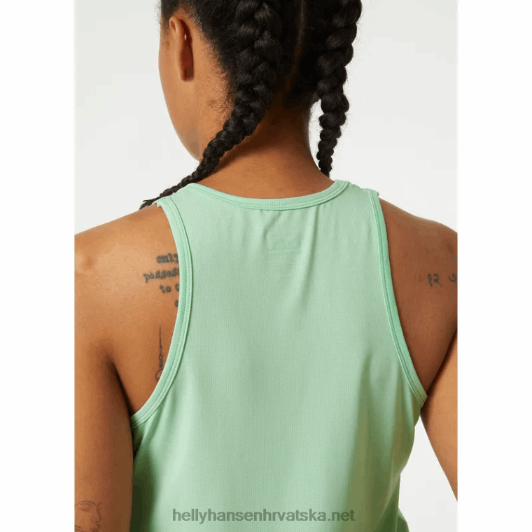J0HV2022 ženska majica bez rukava sirena koja se brzo suši žene Helly-Hansen terakota