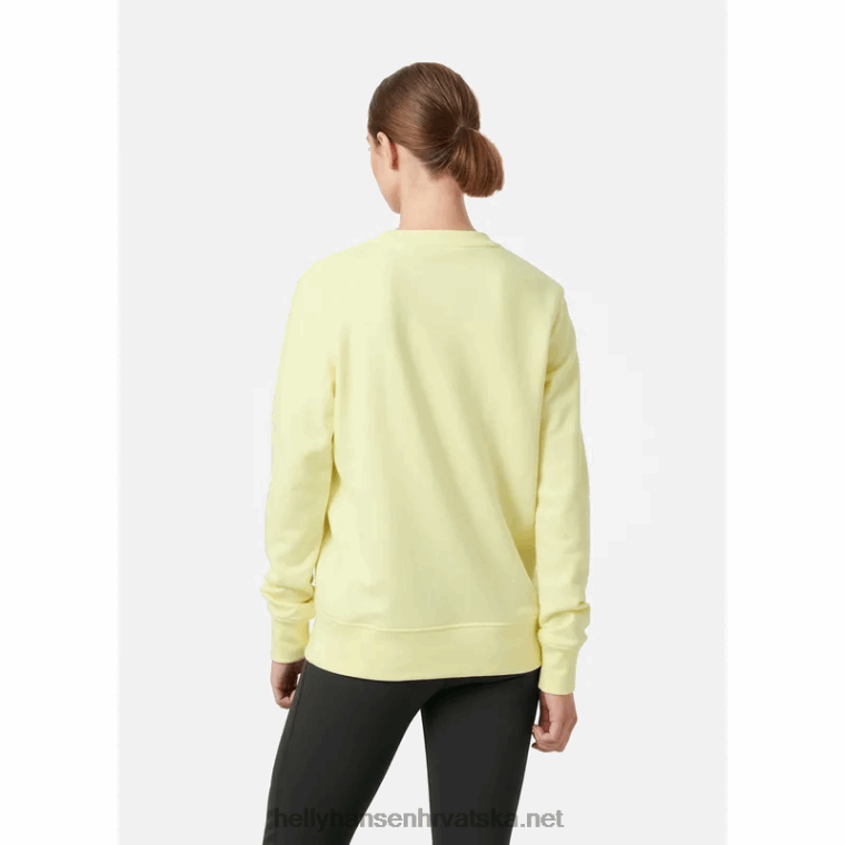 J0HV1883 ženska trenirka nord graphic žene Helly-Hansen sivi melang