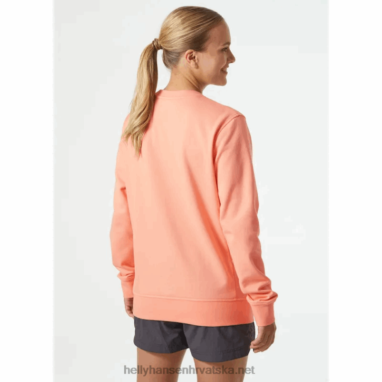 J0HV1884 ženska trenirka nord graphic žene Helly-Hansen izblijedjelo žuto