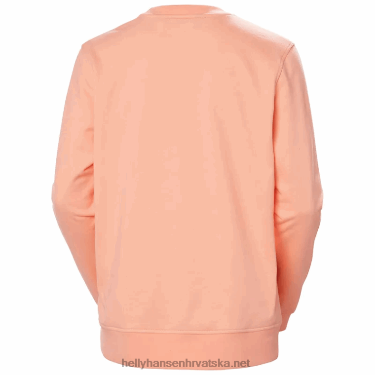 J0HV1884 ženska trenirka nord graphic žene Helly-Hansen izblijedjelo žuto