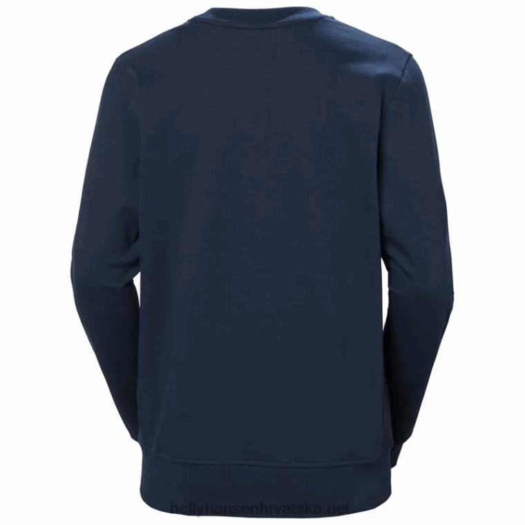 J0HV1887 ženska trenirka nord graphic žene Helly-Hansen sivi melang