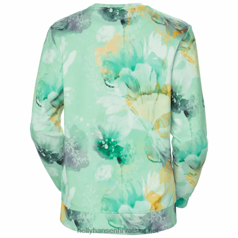 J0HV1899 ženska majica s logotipom hh crew esra žene Helly-Hansen ebanovina