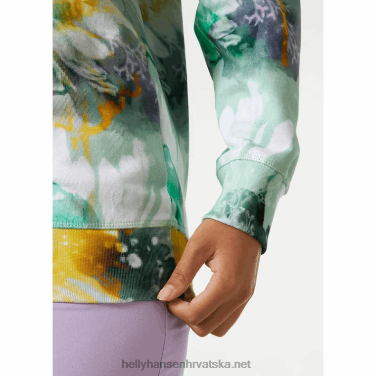 J0HV1899 ženska majica s logotipom hh crew esra žene Helly-Hansen ebanovina