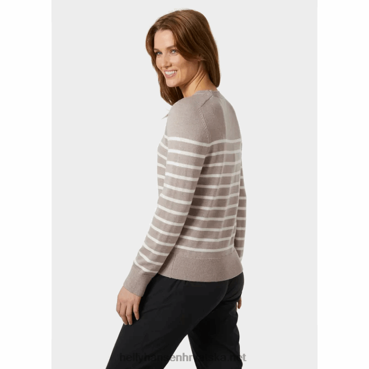 J0HV1925 ženski džemper od molene vune žene Helly-Hansen prljavobijel