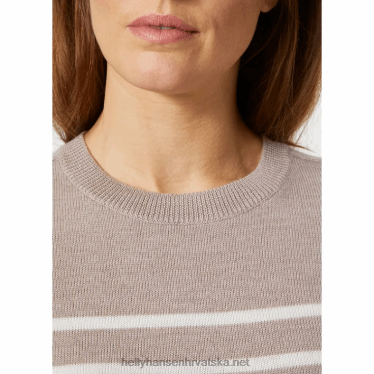 J0HV1925 ženski džemper od molene vune žene Helly-Hansen prljavobijel