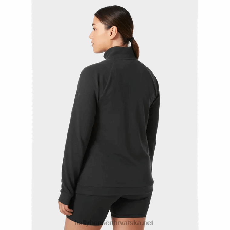 J0HV1928 ženski obalni pulover s poluzatvaračem žene Helly-Hansen azurit