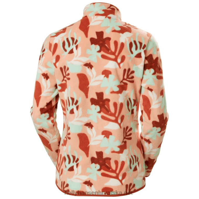 J0HV2217 ženski maridalen pulover od flisa žene Helly-Hansen sivi melang