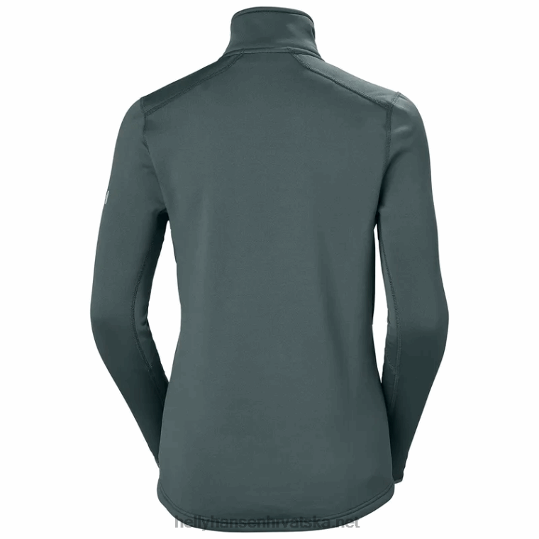 J0HV2250 ženski odin power rastezljivi pulover s poluzatvaračem žene Helly-Hansen ebanovina