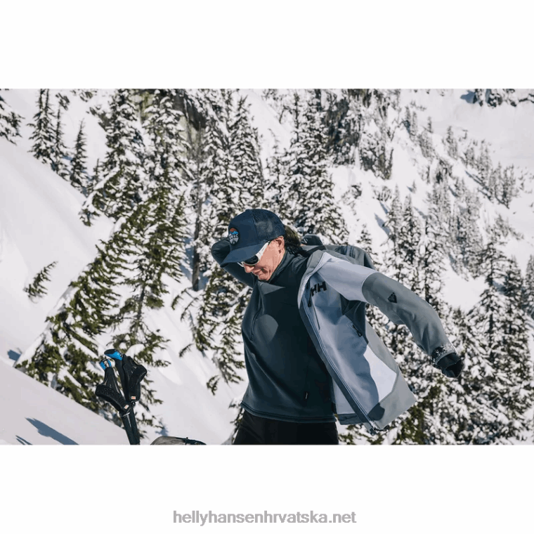 J0HV2250 ženski odin power rastezljivi pulover s poluzatvaračem žene Helly-Hansen ebanovina